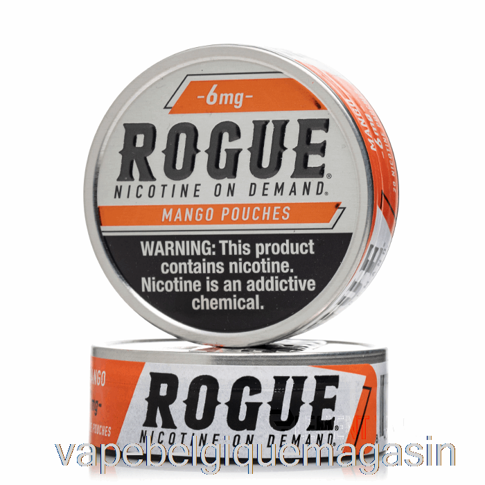Sachets De Nicotine Vape Belgique Rogue - Mangue 3mg (paquet De 5)